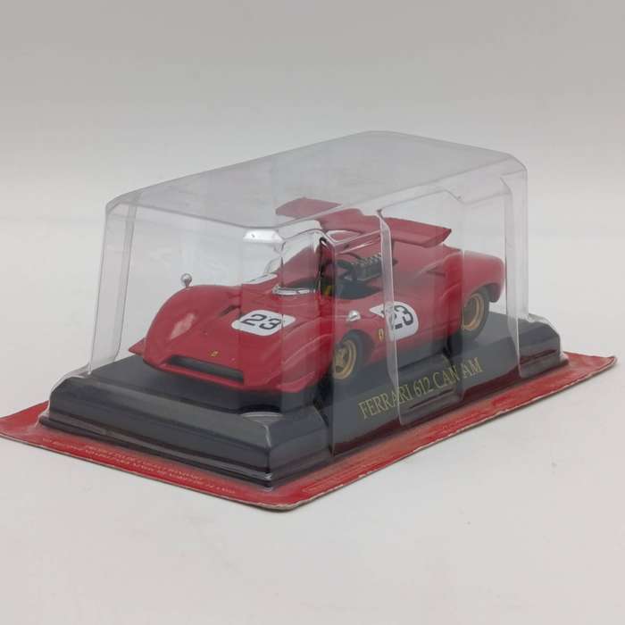 1968 Ferarri 612 Can Am die-cast racing model car - scale 1/43