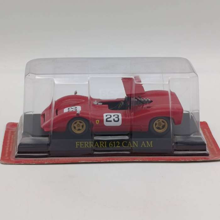1968 Ferarri 612 Can Am die-cast racing model car - scale 1/43