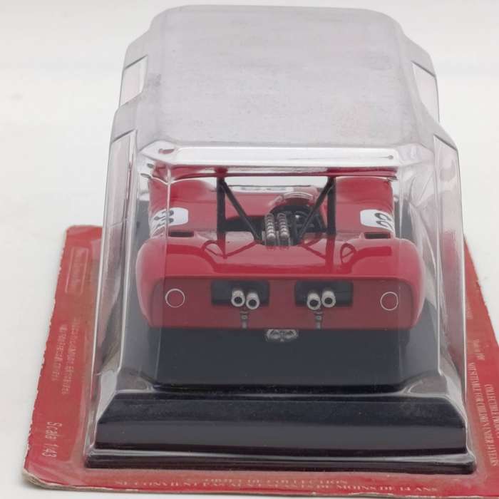 1968 Ferarri 612 Can Am die-cast racing model car - scale 1/43