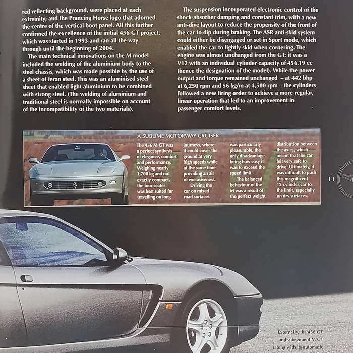 1998 Ferrari 456 M GT die-cast model car