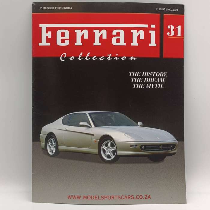 1998 Ferrari 456 M GT die-cast model car