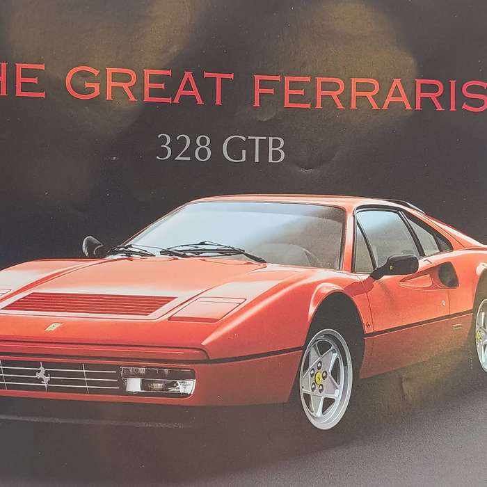 1958 Ferrari 328 GTB die-cast model car - scale 1/43