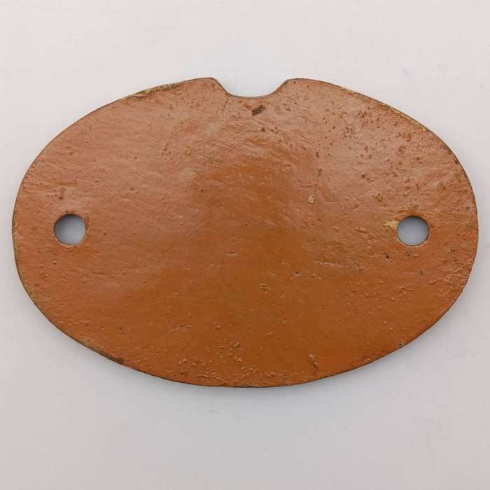 SA Railways MT Tender N57 brass tender plate