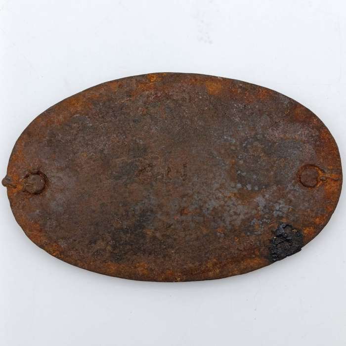 Leeds Forge Co. LTD Fox pressed steel Frameplates cast iron metal sign