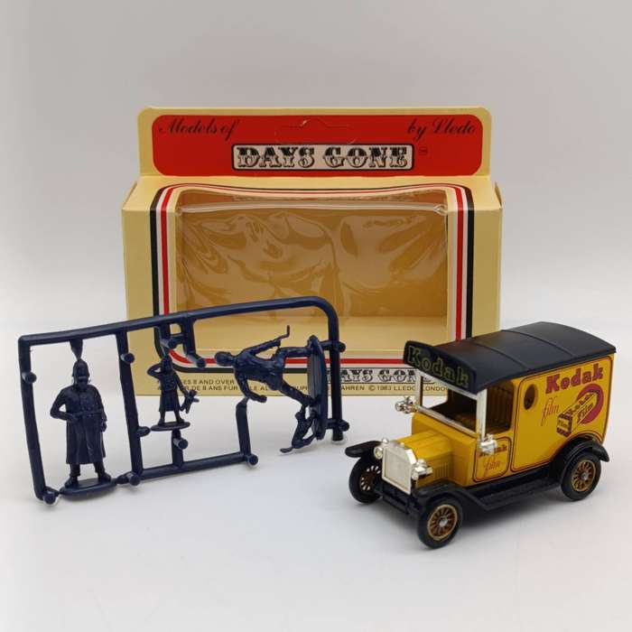 Lledo Ford Model-T Kodak Film advertising die-cast model car in box