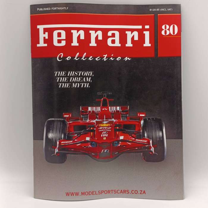 Ferrari F2008 Formula 1 die-cast racing model car - scale 1/43