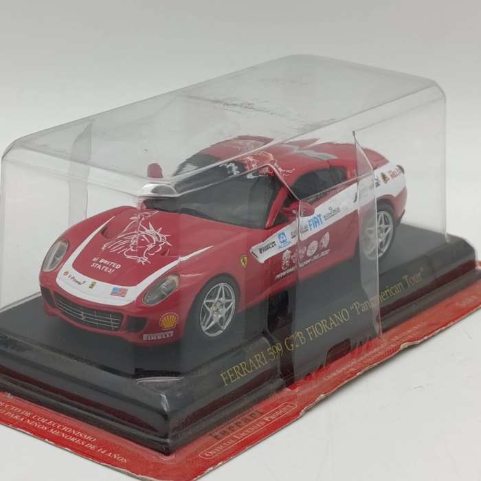 2006 Ferrari 599 GTB Fiorano Pan-American tour die-cast racing model car - scale 1/43