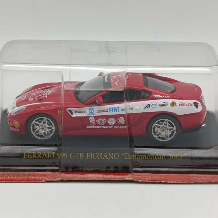 2006 Ferrari 599 GTB Fiorano Pan-American tour die-cast racing model car - scale 1/43