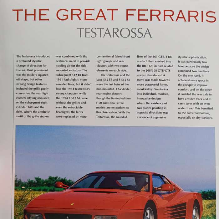 1984 Ferrari Testarossa die-cast model car - scale 1/43