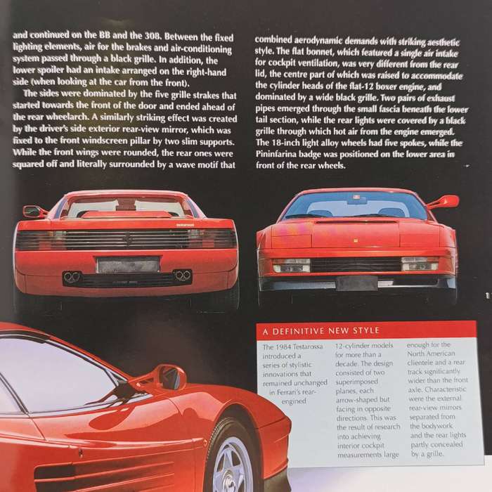 1984 Ferrari Testarossa die-cast model car - scale 1/43