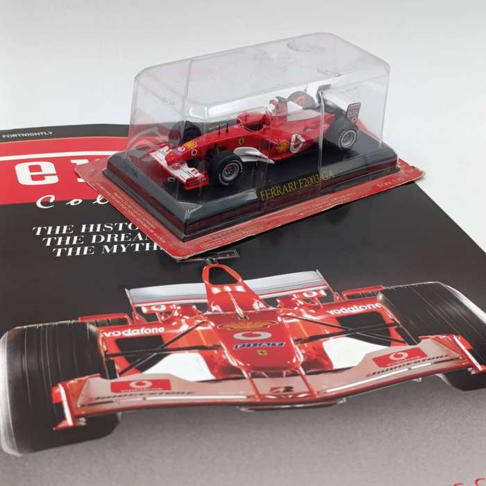 Ferrari F2003 GA Formula 1 die-cast racing model car - scale 1/43