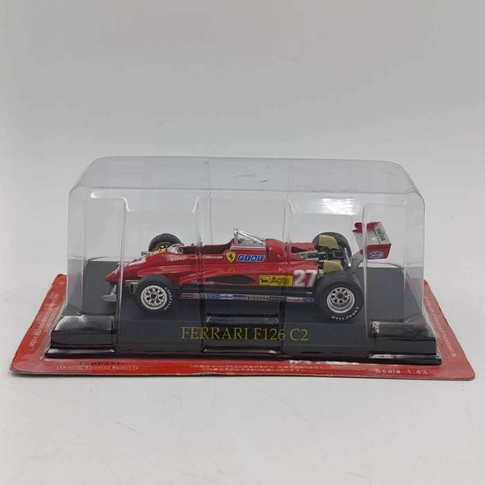 Ferrari F126 C2 die-cast racing model car - scale 1/43