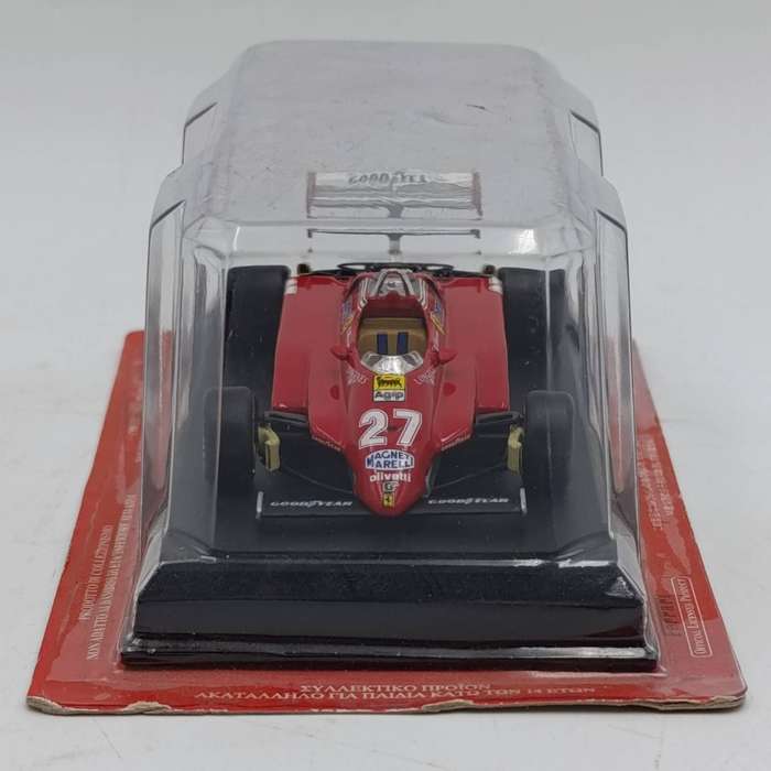 Ferrari F126 C2 die-cast racing model car - scale 1/43