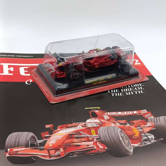 2007 Ferrari F2007 Kimi Raikkonen Formula 1 die-cast racing model car - scale 1/43