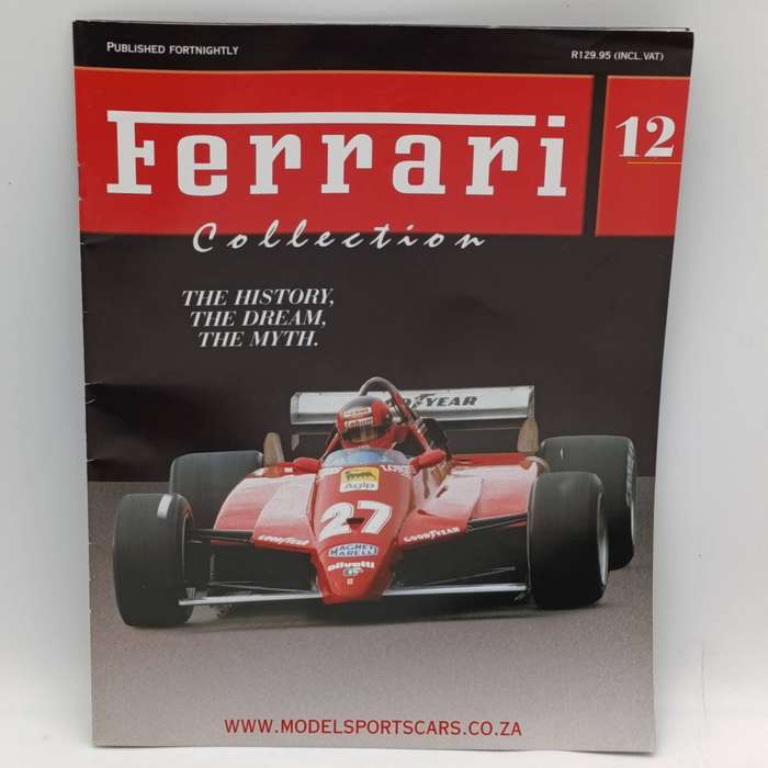 Ferrari F126 C2 die-cast racing model car - scale 1/43