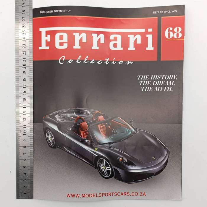 2005 Ferrari F430 spider die-cast model car - scale 1/43