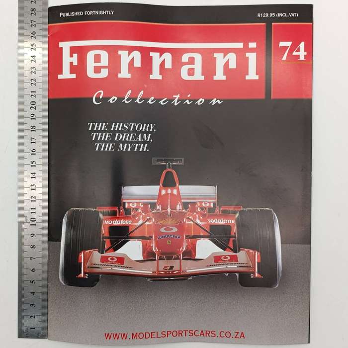 Ferrari F2003 GA Formula 1 die-cast racing model car - scale 1/43