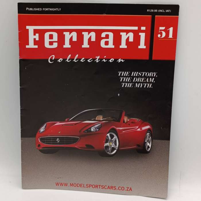 2008 Ferrari California die-cast model car - scale 1/43