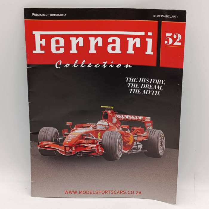 2007 Ferrari F2007 Kimi Raikkonen Formula 1 die-cast racing model car - scale 1/43
