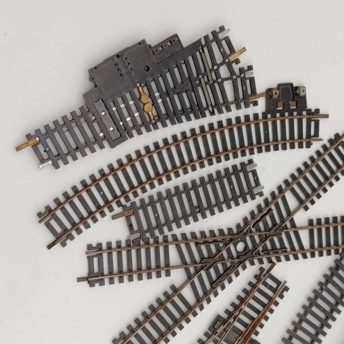 Lot of 10 Lima HO scale assorted railway tracks