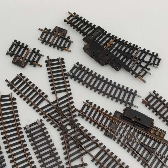 Lot of 10 Lima HO scale assorted railway tracks
