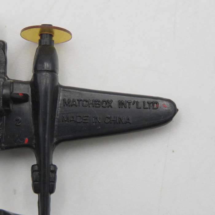Set of 3 Vintage Matchbox Ring Raiders skull squadron jet planes