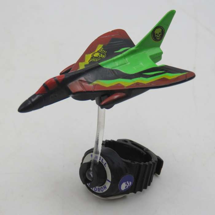 Set of 3 Vintage Matchbox Ring Raiders skull squadron jet planes
