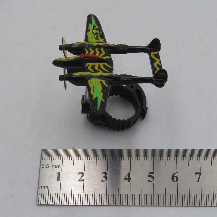 Set of 3 Vintage Matchbox Ring Raiders skull squadron jet planes