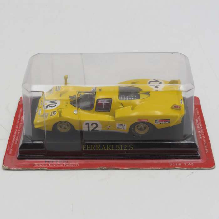 1970 Ferrari 512 S die-cast racing model car - scale 1/43