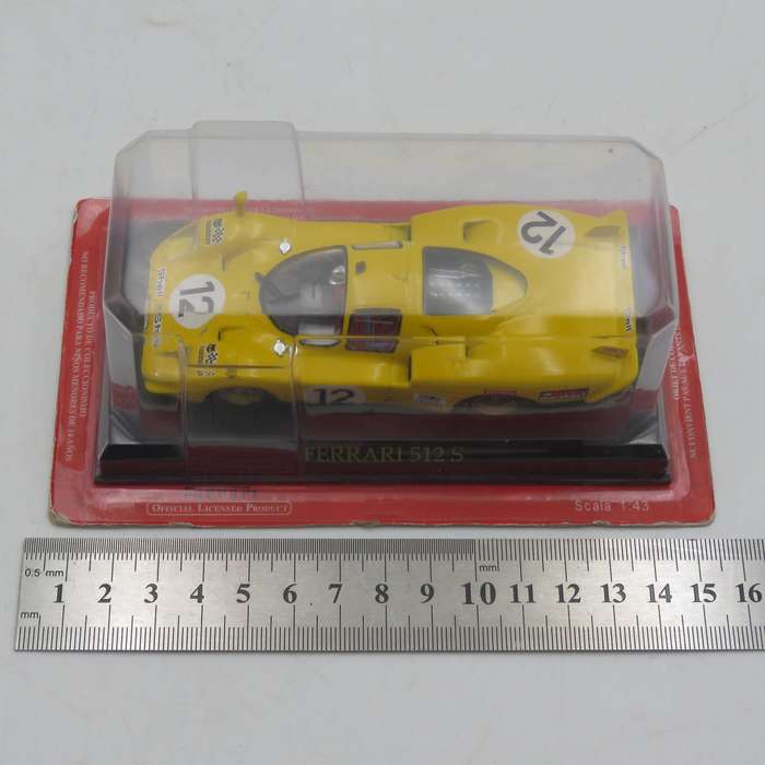 1970 Ferrari 512 S die-cast racing model car - scale 1/43