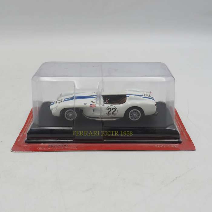 1958 Ferrari 250 TR die-cast racing model car - scale 1/43
