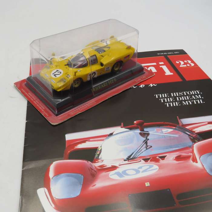 1970 Ferrari 512 S die-cast racing model car - scale 1/43