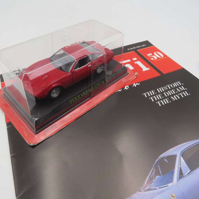 1971 Ferrari 365 GTC/4 die-cast model car - scale 1/43