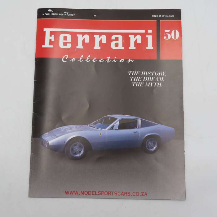 1971 Ferrari 365 GTC/4 die-cast model car - scale 1/43