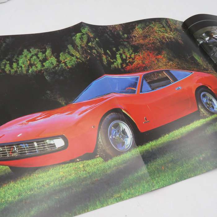 1971 Ferrari 365 GTC/4 die-cast model car - scale 1/43