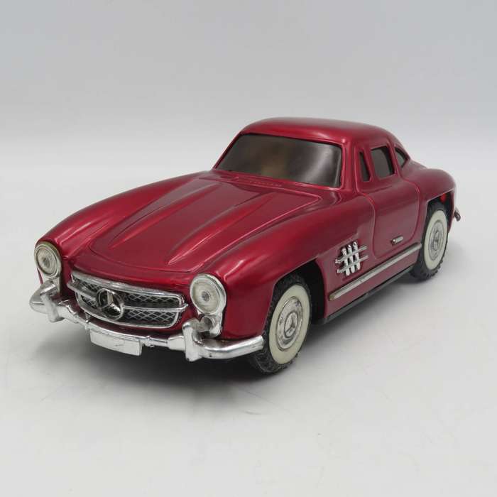 Vintage Mercedes-Benz 300 SL tinplate friction toy car