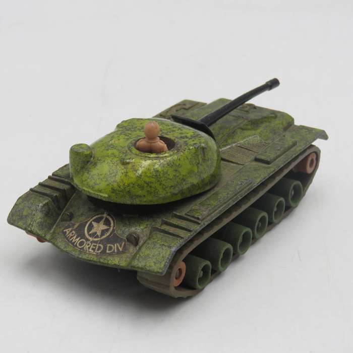 Matchbox SuperKings K-102 M48 A2 combat tank - track missing