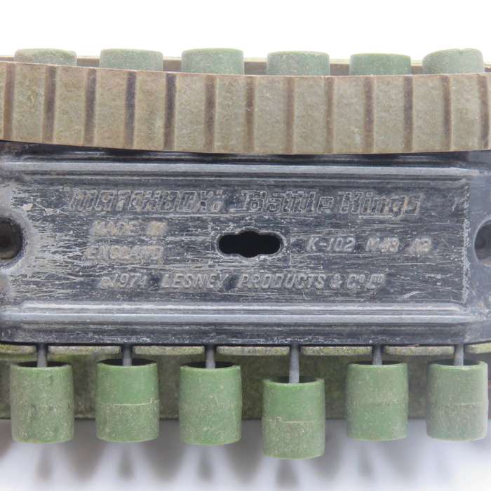 Matchbox SuperKings K-102 M48 A2 combat tank - track missing