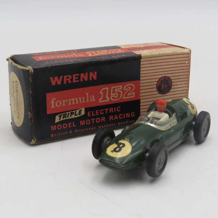 Vintage WRENN Formula 152 Cooper racing slot car in box