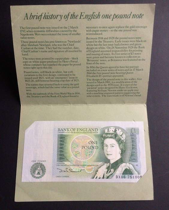 English Pound Note