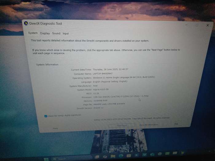 STILL UNDER 2YR WARRANTY Pristine Condition AcerAspire 3, i7 12thGen, 16GbRAM,512 SSD HD,15.6'laptop
