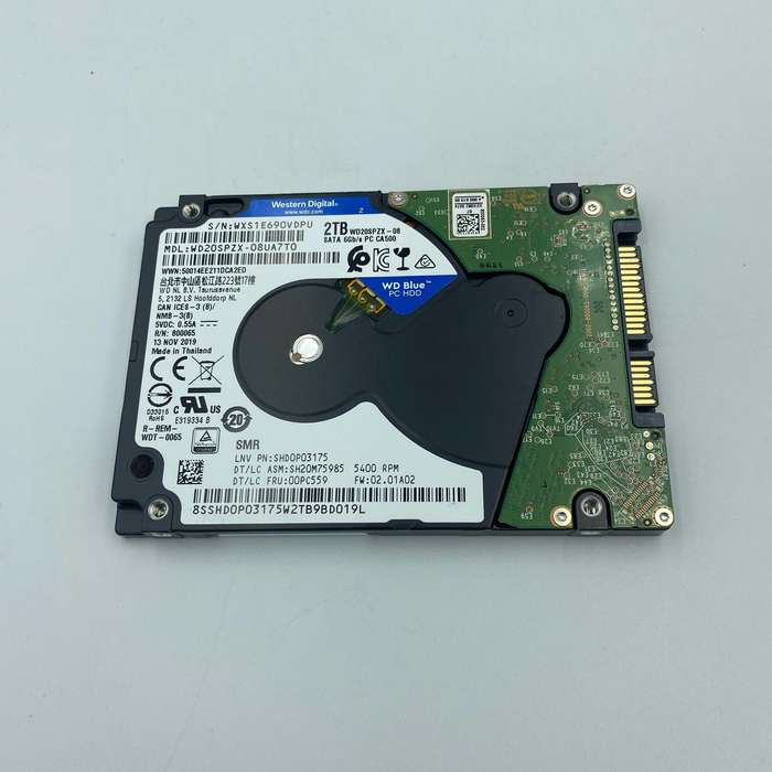 Western Digital 2.5 2TB - HDD Laptop Internal Hard Drive
