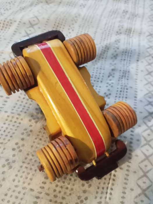 Wooden vw beetle 20cm x14x10