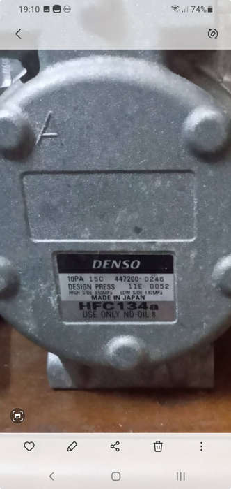 Denzo hfc 134a Mercedes aircon