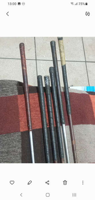 Classic vintage 6 club golf set 1900's