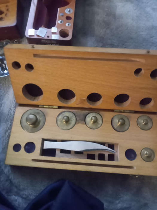 Vintage gold scales