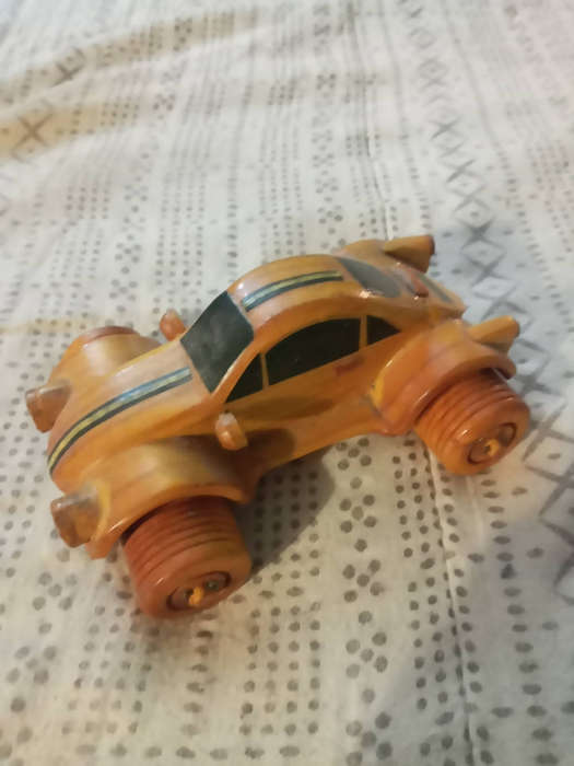 Wooden well built vw beetle 17cmx12x10
