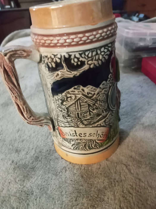 German beer mug 17cm