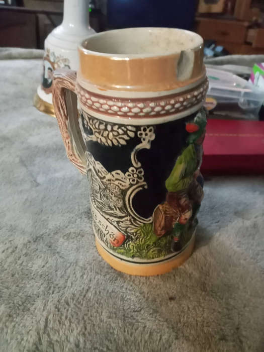 German beer mug 17cm
