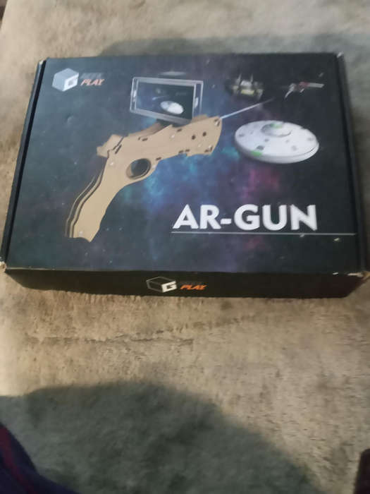 AR wooden gun  geek play
